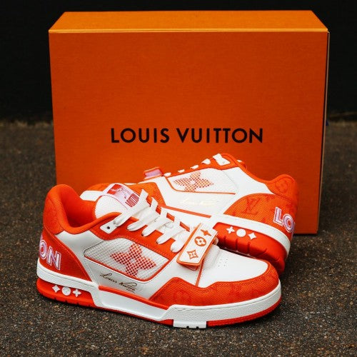 Louis Vuitton LV Trainer Stripe Orange – SNEAKS.FREAKS