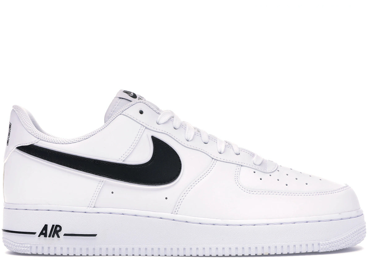 Nike air force 1 store white with black tick