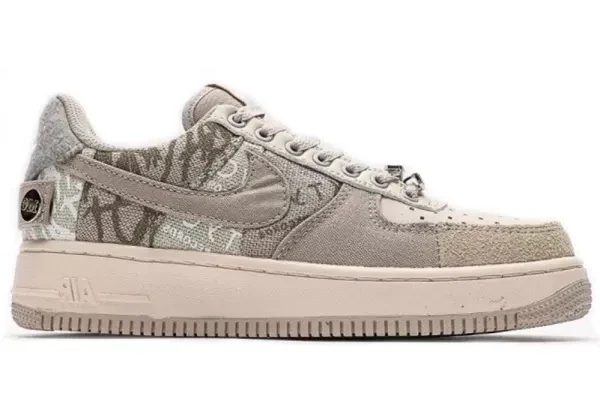 Nike Airforce 1 X Travis Scott Grey white – SNEAKS.FREAKS