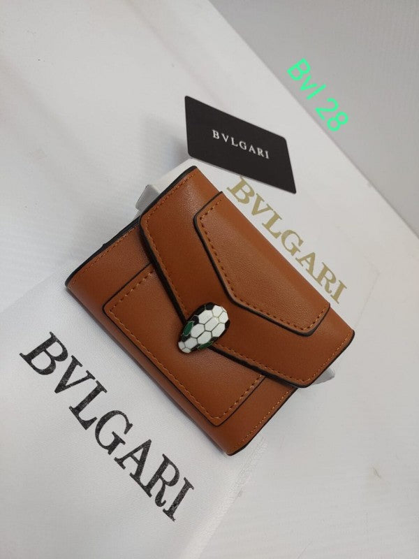 Bvlgari Rich Tan Wallet
