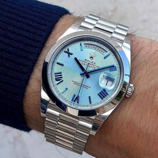 Rolex Day-Date Silver