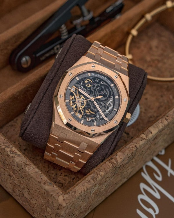 Audemars piguet Royal Oak Skeleton Gold