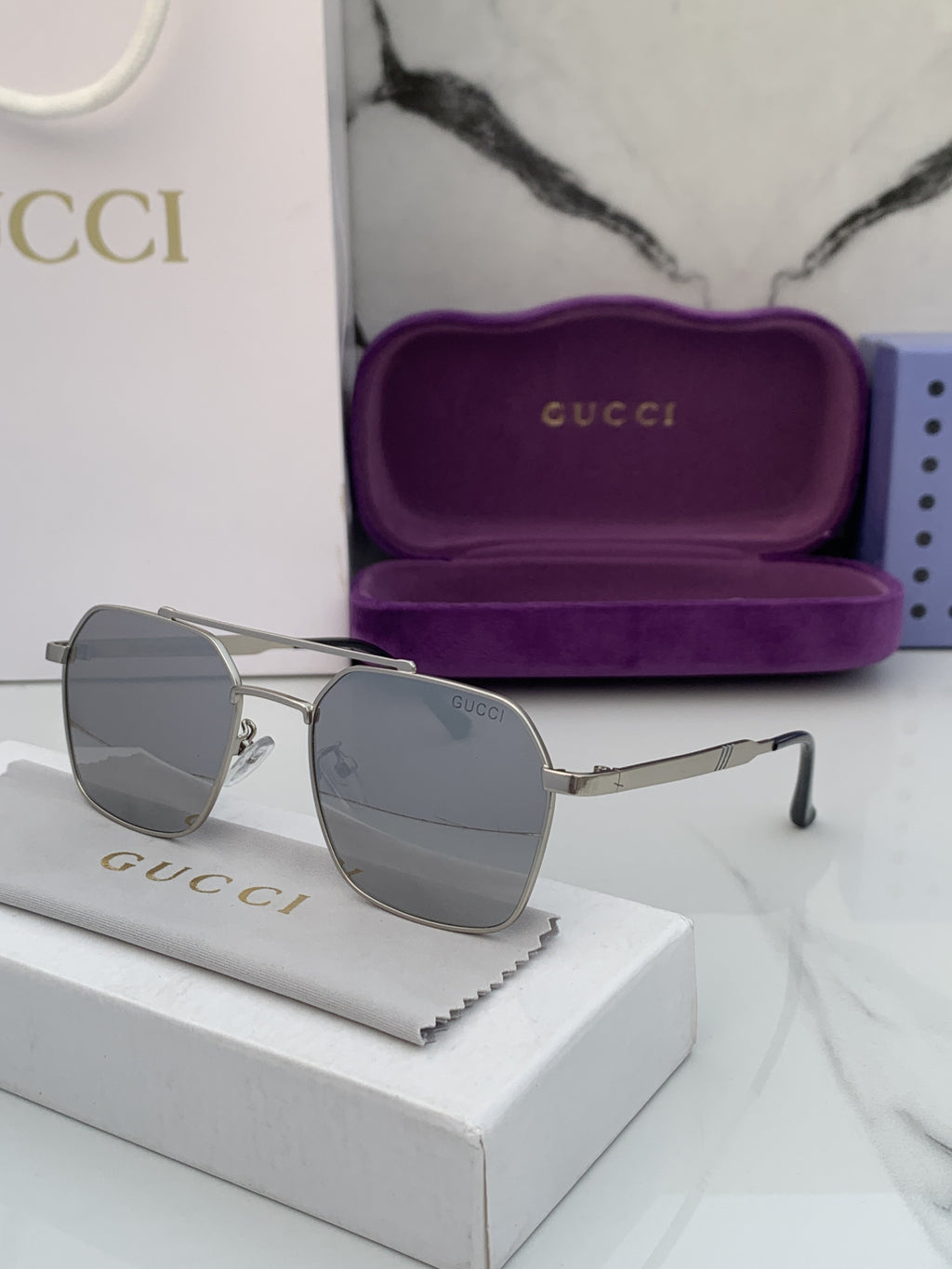Gucci 5009 Full Silver