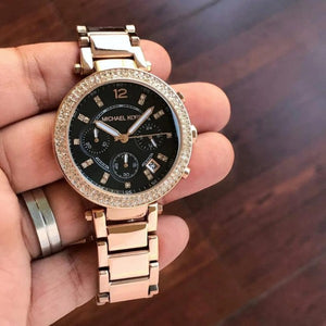 Michael Kors Parker Gold Black