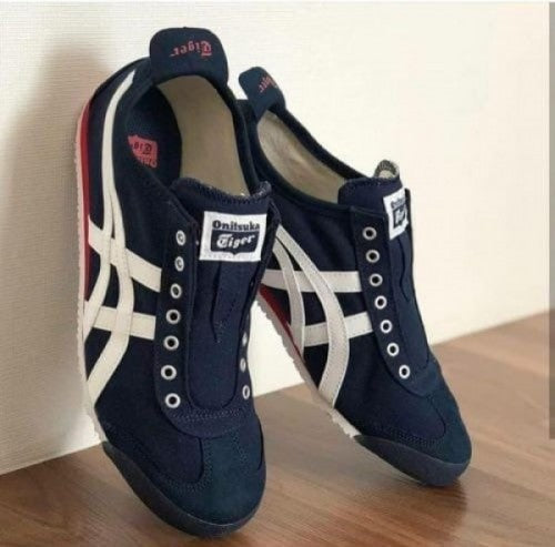 Onitsuka Tiger Slip On Nevy Blue