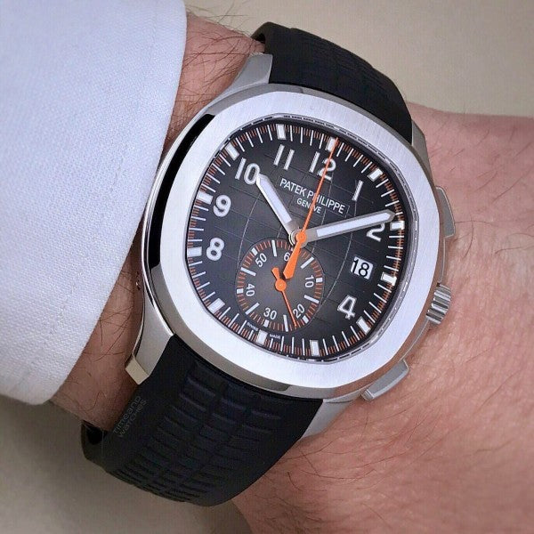 Patek Philippe Aquanaut Automatic Silver Black