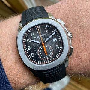 Patek Philippe Aquanaut Automatic Silver Black