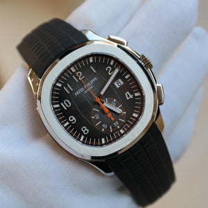 Patek Philippe Aquanaut Automatic Silver Black