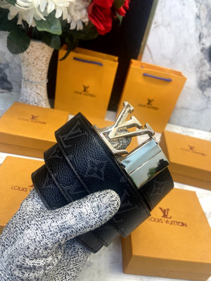 Louis Vuitton Reversible Black Brown Monogram