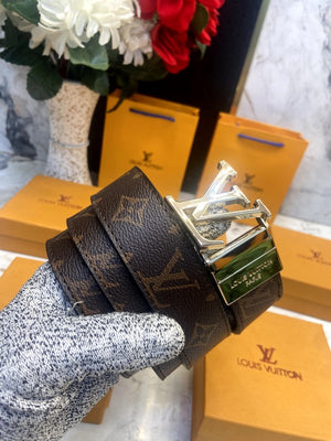 Louis Vuitton Reversible Black Brown Monogram
