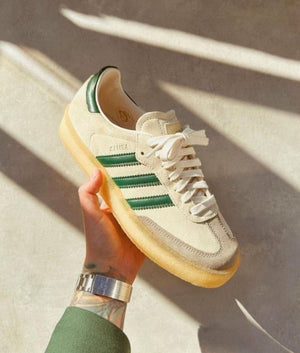 Adidas Clarks Samba X Ronnie Fieg Chalk White Green SNEAKS.FREAKS Adidas Clarks Samba X Ronnie Fieg Chalk White Green SNEAKS.FREAKS