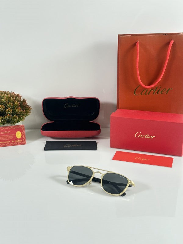 Cartier 0012 Gold Black