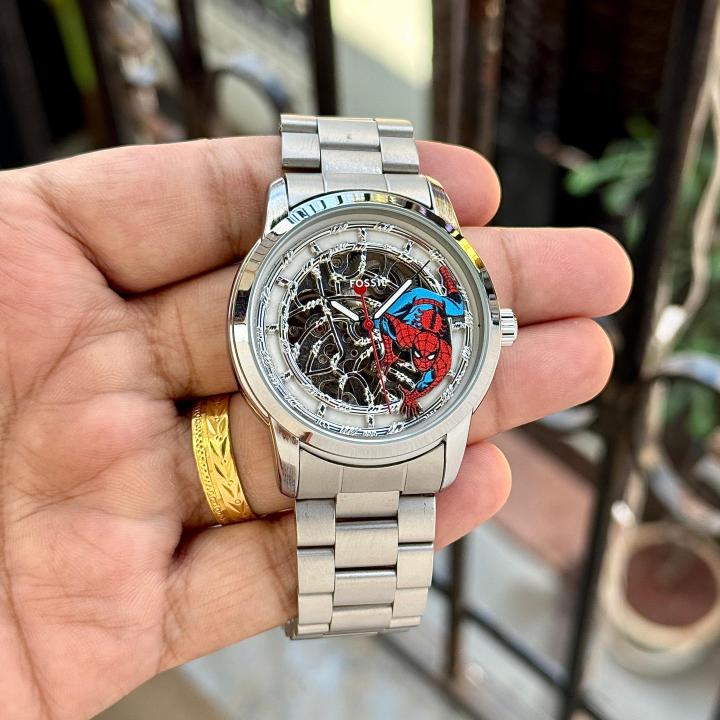 Fossil X Marvel Edition Silver