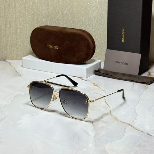 Tom Ford Gold Black Shaded