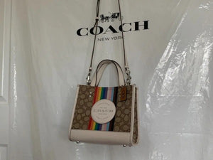 Coach Dempsey 22 Tote Rainbow
