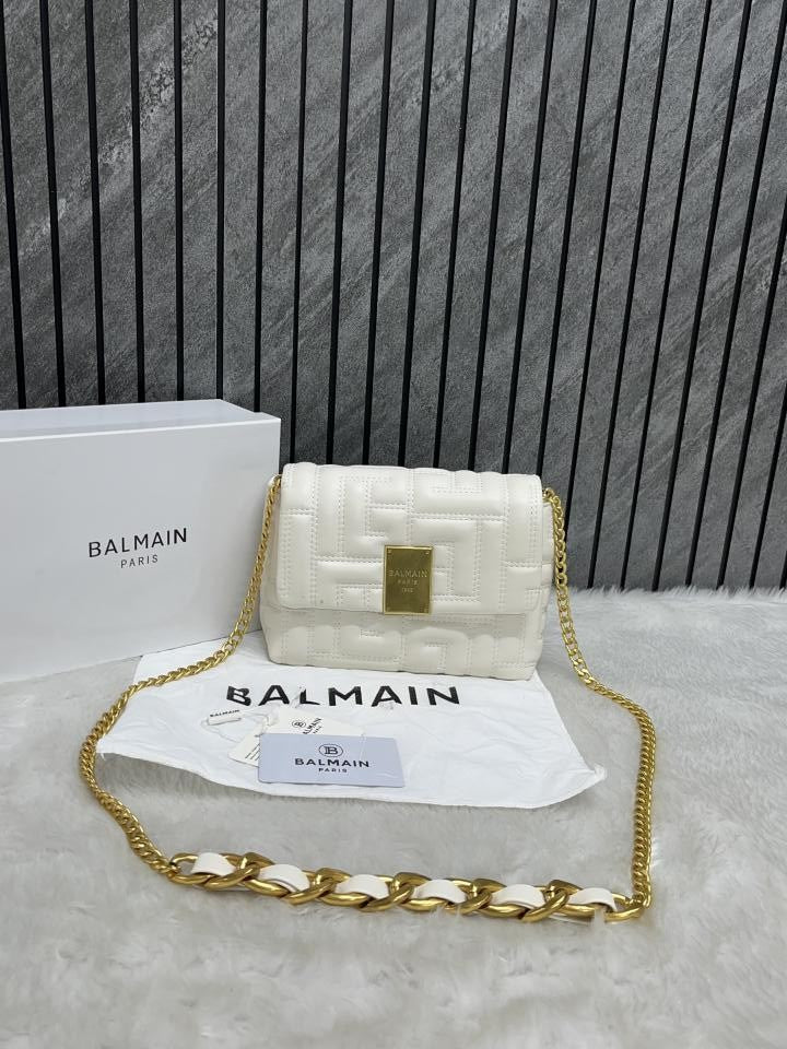 Balmain Small 1954 Soft Quilted Flap