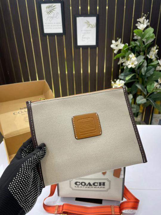 Coach Field 30 Canvas Tote Bag