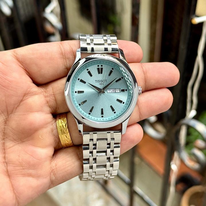 Tissot Silver Tiffany Day Date