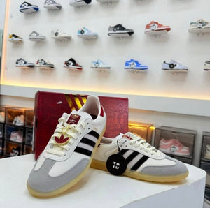 Adidass Samba Og Cloud White Core Black Active Maroon