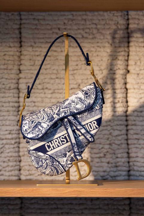 Dior Saddle Jungle Safari Print