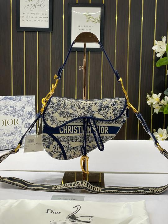 Dior Saddle Jungle Safari Print