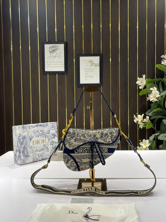 Dior Saddle Jungle Safari Print