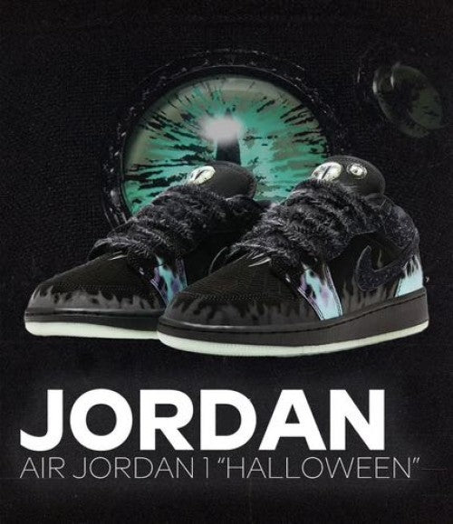 Nike Air Jordan 1 Low Halloween Fortune