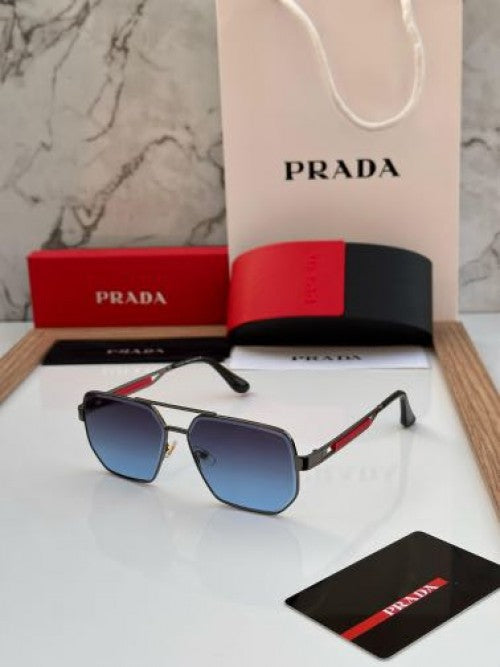 Prada Black Blue Shaded