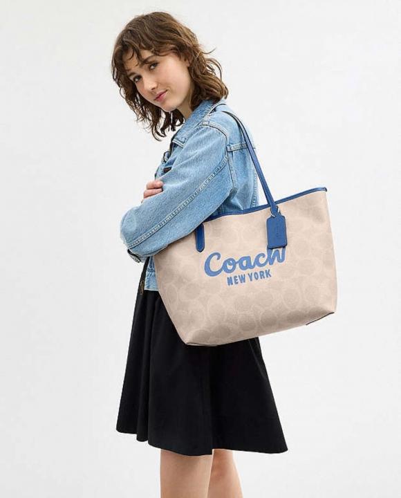 Coach City Tote Limited Edition Blue