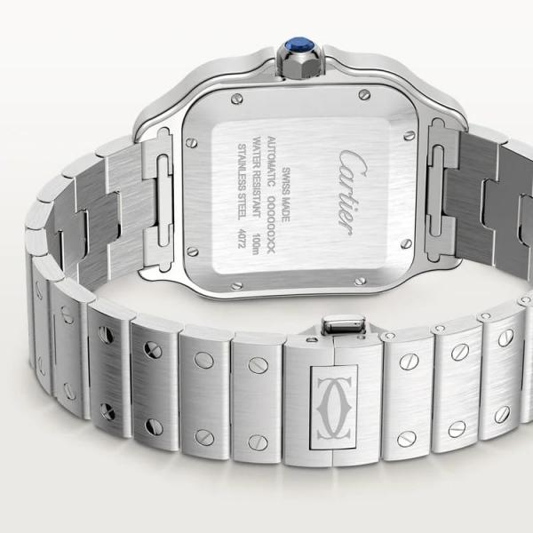 Cartierr Santos Automatic Silver Brown
