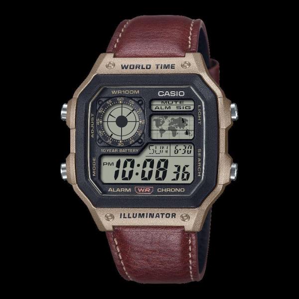 Casio Illuminator AE-1200 Brown