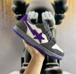 A Bathing Ape Bape Sk8 Sta Court Purple