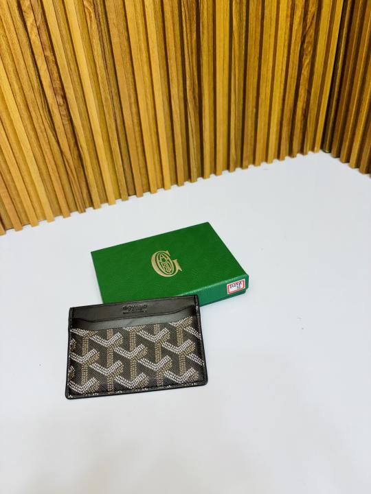 Goyard Coffee Brown Card Holder