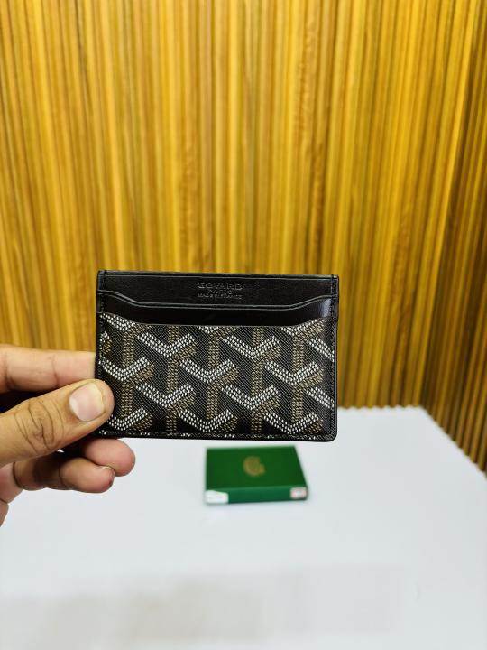 Goyard Coffee Brown Card Holder