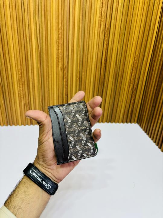 Goyard Coffee Brown Card Holder