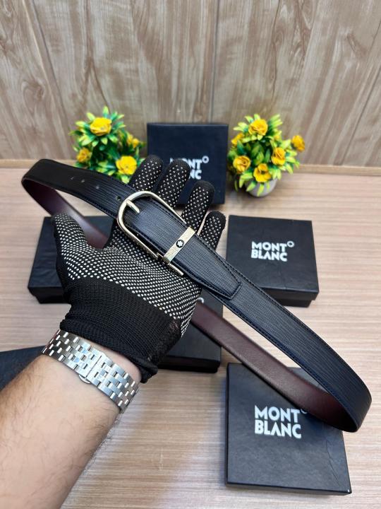 Mont Blanc Gold Black Reversible MB45