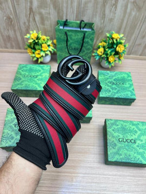 Gucci Black Belt G393