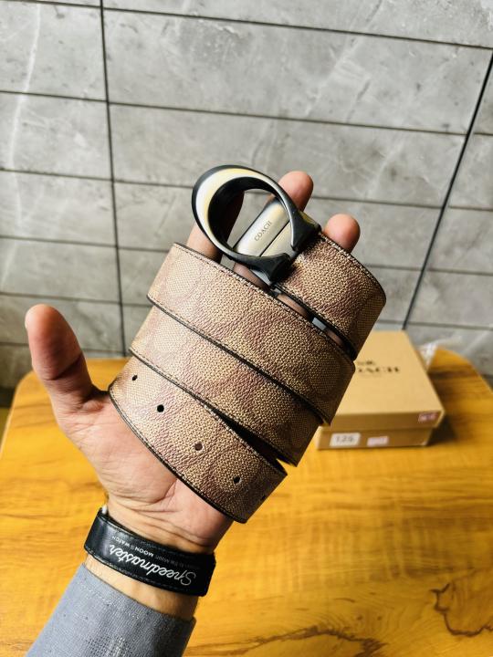 Coach Beige Monogram Printed