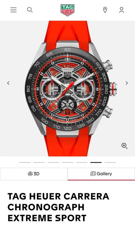 Tag Heuer Carrera Chronograph Extreme Sport RED