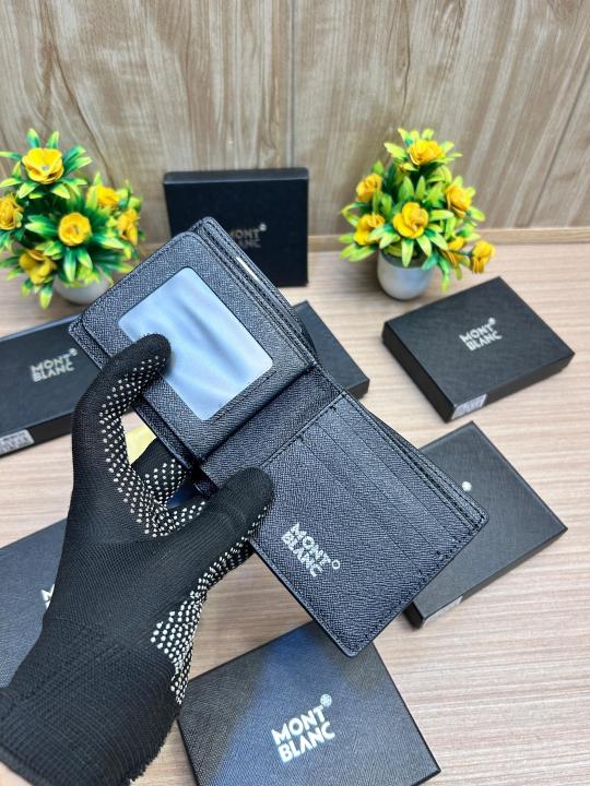 Mont Blanc Black Designer Wallet
