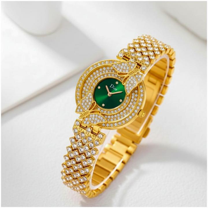 Christian Dior Butterfly Gold Green