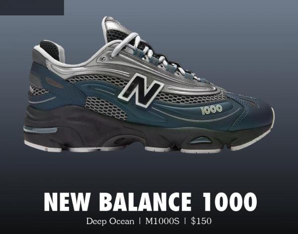 New Balanc.e M 1000 Deep Ocean