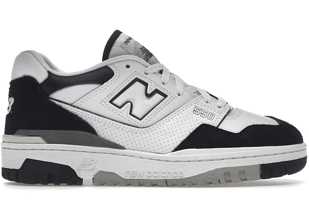 New Balancee 550 Rain cloud White Black