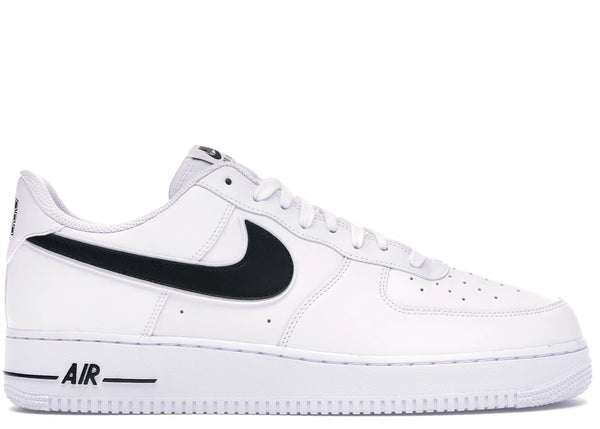 Black air deals force white swoosh