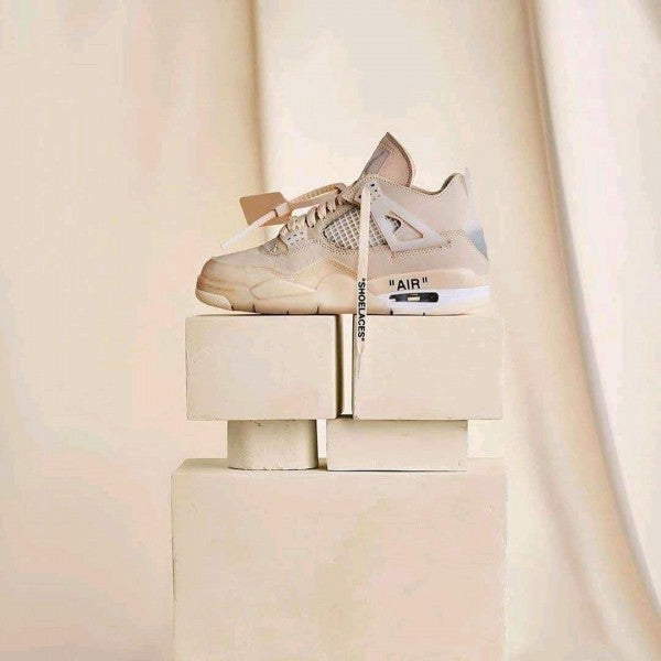 Nike Air Jordan Retro 4 Off White Cream Sail [ SEMI UA QUALITY ]