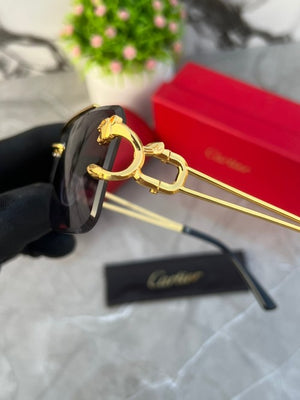 Cartier Panther Gold Black Shaded