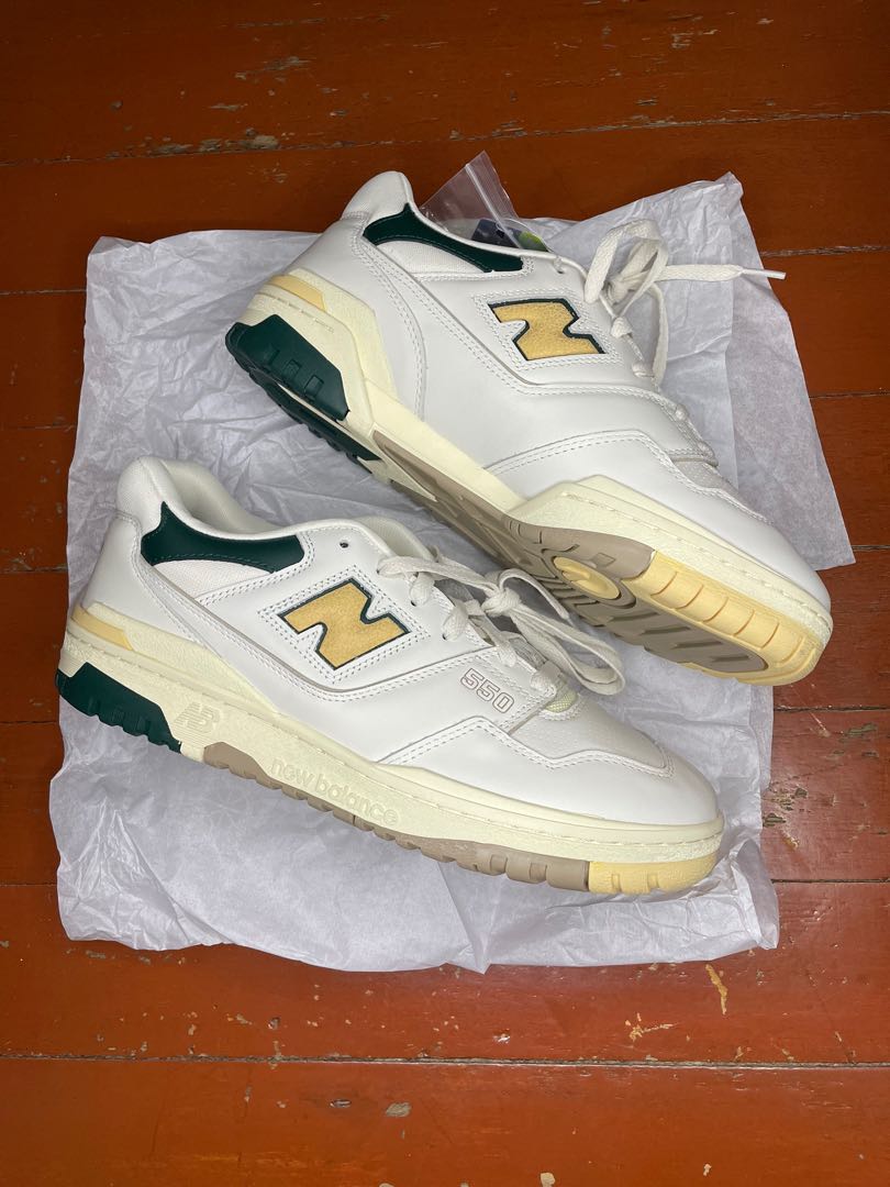 New Balance 550 Aime Leon Dore Natural Green â SNEAKS.FREAKS