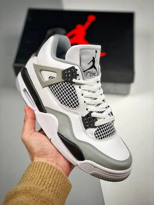 Nike Air Jordan 4 Military "Black White"